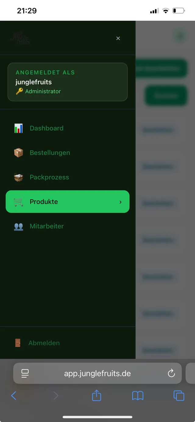 Jungle Fruits Automation App